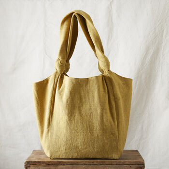 Fair Trade Vegan Comfy Everyday Shoulder Bag Zip Close, 10 of 12