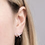 Sterling Silver Bow Studs, thumbnail 2 of 5