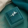 Sterling Silver Adjustable Whale Tail Ring, thumbnail 2 of 8