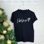 I Believe Women's Christmas T Shirt, thumbnail 1 of 5