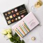 Happy Birthday Chocolate Gift Box | 16 Chocolates Pink, thumbnail 1 of 4