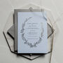 Silver Wreath Invitation Suite, thumbnail 2 of 5