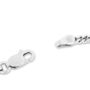 925 Silver Miami Cuban Chain Necklace 3mm Thin Chain, thumbnail 2 of 12