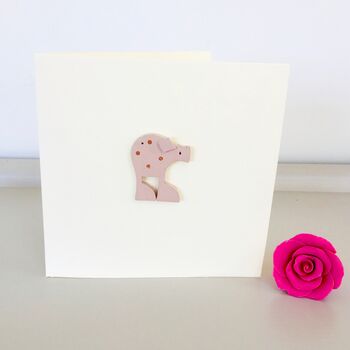 Pig Handmade Birthday Card, 2 of 2