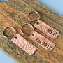 7th Anniversary Solid Copper Keyring, thumbnail 1 of 11