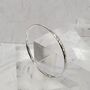Hammered Sterling Silver Bangle, thumbnail 7 of 10