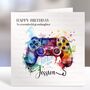 Gamer Birthday Card Controller, thumbnail 7 of 7