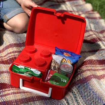 Personalised Dinosaur Plastic Retro Lunchbox, 3 of 4
