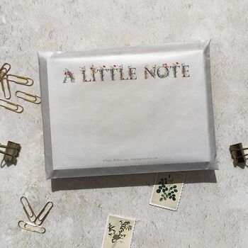 A Little Note Floral Notelets Gift Set, 3 of 7