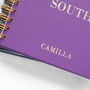 Personalised Queen Of The South Notebook, thumbnail 3 of 5