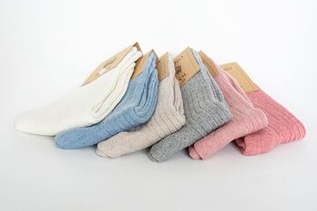 Women's Merino Socks, 100% Merino Wool, Soft And Warm, 4 of 9