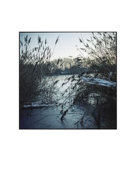 Frozen Lake, Wivenhoe Photographic Art Print, 3 of 4