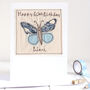 Personalised Butterfly Birthday Card For Her Any Age, thumbnail 12 of 12