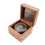 Personalised Heritage Gimbal Compass Gift With Wooden Box, thumbnail 3 of 12