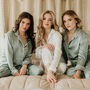 Luxury Personalised Satin Pyjama, thumbnail 2 of 6