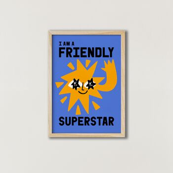 Superstar Affirmation Art Print, 2 of 8