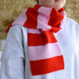 Easy Learn To Knit Stripe Scarf Knitting Kit, thumbnail 5 of 5
