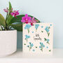 Forget Me Not Sympathy Card, thumbnail 2 of 4