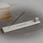 Send With Love Ceramic House Incense Holder In Gift Box, thumbnail 1 of 5