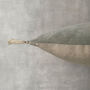 The Velvet And Linen Cushion Sage Green, thumbnail 2 of 7