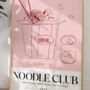 Noodle Club Print Food Wall Art, thumbnail 2 of 7