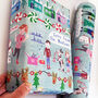 Personalised Eco Christmas Wrapping Paper, 25 Sheets, thumbnail 1 of 8