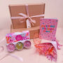 Hot Pink Gift Hamper For Her With Candles, thumbnail 2 of 3