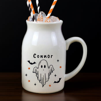 Personalised Spooky Halloween Ghost Jug, 4 of 5