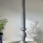 73cm Grey Wooden Table Bedside Lamp With Taupe Shade Home Decor, thumbnail 3 of 8