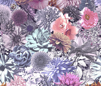 Floral Photograph Collage Wallpaper, 8 of 8