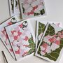 British Woodland Foxglove Notecards Set Of Eight Notecards And Envelopes, thumbnail 6 of 9