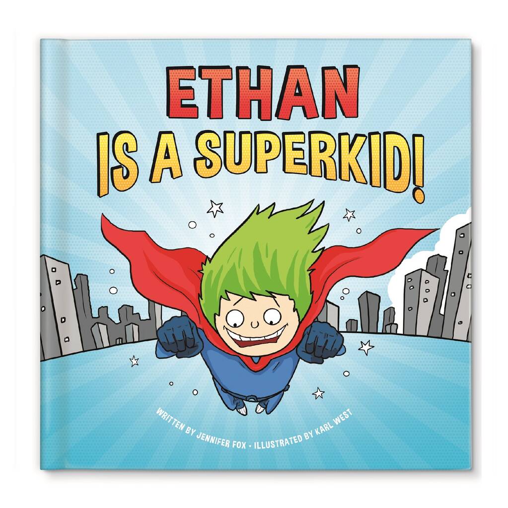Personalised Children's Book, Super Kid, 1 of 11