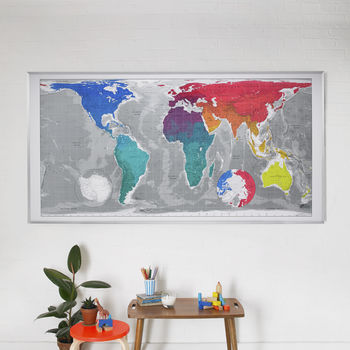 Large World Map, 12 of 12
