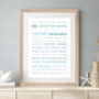 Personalised Favourite Text Print 'Use Your Own Words', thumbnail 1 of 6