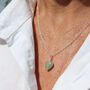 Green Aventurine Heart Necklace, thumbnail 1 of 5