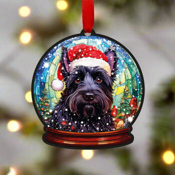 Scottish Terrier Dog Tree Decoration, 2 of 2