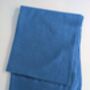 Prussian Blue 100% Cashmere Travel Wrap Shawl Gift Boxed, thumbnail 3 of 5