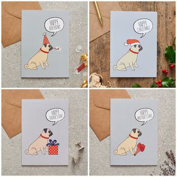 Pug Dog Walking Socks, 10 of 10