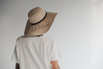 Personalised Wide Brimmed Sun Hat, 7 of 7