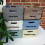 Personalised Vintage Style Apple Crate, thumbnail 3 of 9