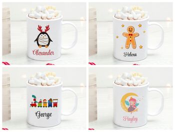 Personalised Kid's Smashproof Christmas Mug, 2 of 12