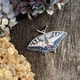 Swallowtail Butterfly Wooden Christmas Tree Decoration, thumbnail 5 of 5