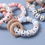 Personalised Colourful Teething Rattle, thumbnail 1 of 7