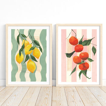 Vintage Lemons Kitchen Print, 4 of 12