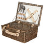 Personalised Traditional Two Person Picnic Hamper, thumbnail 2 of 7