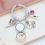 Beautician Personalised Keyring Make Up Artist Gift, thumbnail 1 of 10