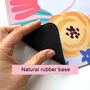 Abstract Flowers Desk Mat, thumbnail 4 of 6