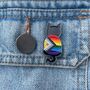 Ally Pride Lgbtqia+ Cat Enamel Pin, thumbnail 5 of 5