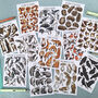 Wildlife Collective Nouns Postcard Pack Of Twelve, thumbnail 1 of 8