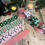 Christmas Paper Chains Trees, Mistletoe And Stripes Decoration, thumbnail 1 of 9